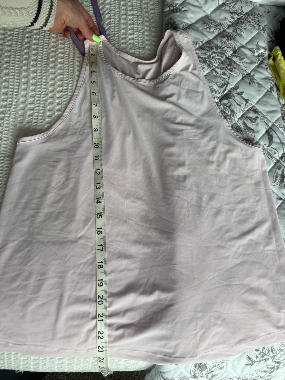 Lululemon Ruched Racerback Tank Top - Picture 6 of 7
